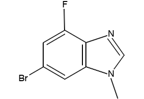 6-Bromo-4-fluoro-1-methyl-1H-benzimidazole, 2260683-78-9, undefined, 