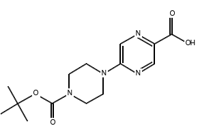 5-(4-(tert-Butoxycarbonyl)piperazin-1-yl)pyrazine-2-carboxylic acid, 1209646-17-2, undefined, 