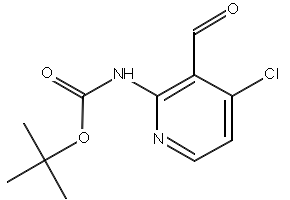 tert-Butyl N-(4-chloro-3-formylpyridin-2-yl)carbamate, 868736-42-9, undefined, 