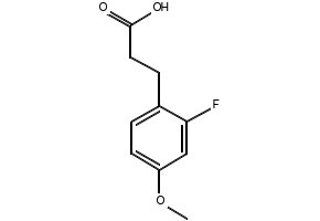 3-(2-Fluoro-4-methoxyphenyl)propanoic acid, 852181-15-8, undefined, 