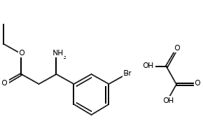 Ethyl 3-amino-3-(3-bromophenyl)propanoate oxalate, 502841-91-0, undefined, 