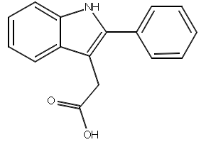 2-(2-Phenyl-1H-indol-3-yl)acetic acid, 4662-03-7, undefined, 