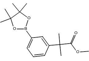 Methyl 2-methyl-2-(3-(4,4,5,5-tetramethyl-1,3,2-dioxaborolan-2-yl)phenyl)propanoate, 849934-93-6, undefined, 