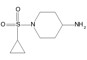 1-(Cyclopropylsulfonyl)piperidin-4-amine, 883106-49-8, undefined, 