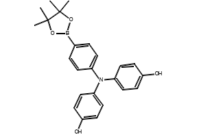 4,4'-((4-(4,4,5,5-Tetramethyl-1,3,2-dioxaborolan-2-yl)phenyl)azanediyl)diphenol, 2863678-00-4, undefined, 