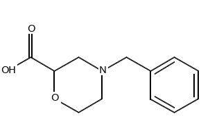 4-Benzylmorpholine-2-carboxylic acid, 769087-80-1, undefined, 