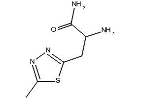 2-Amino-3-(5-methyl-1,3,4-thiadiazol-2-yl)propanamide, 2103520-72-3, undefined, 