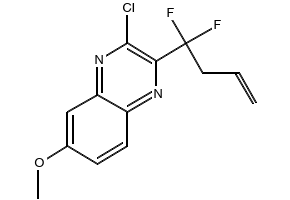 3-Chloro-2-(1,1-difluorobut-3-en-1-yl)-6-methoxyquinoxaline, 1799733-46-2, undefined, 