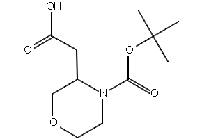 4-Boc-3-Carboxymethylmorpholine, 859155-89-8, undefined, 