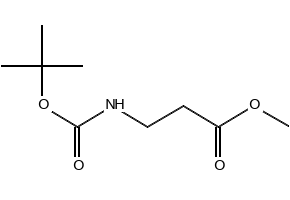 Methyl 3-((tert-butoxycarbonyl)amino)propanoate, 42116-55-2, undefined, 