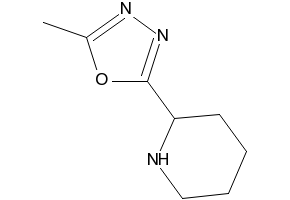 2-Methyl-5-(piperidin-2-yl)-1,3,4-oxadiazole, 1216213-45-4, undefined, 