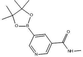 N-Methyl-5-(4,4,5,5-tetramethyl-1,3,2-dioxaborolan-2-yl)nicotinamide, 1218791-25-3, undefined, 
