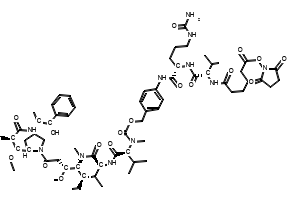 2,5-Dioxopyrrolidin-1-yl 6-(((S)-1-(((S)-1-((4-((5S,8S,11S,12R)-11-((S)-sec-butyl)-12-(2-((S)-2-((1R,2R)-3-(((1S,2R)-1-hydroxy-1-phenylpropan-2-yl)amino)-1-methoxy-2-methyl-3-oxopropyl)pyrrolidin-1-yl)-2-oxoethyl)-5,8-diisopropyl-4,10-dimethyl-3,6,9-trioxo-2,13-dioxa-4,7,10-triazatetradecyl)phenyl)amino)-1-oxo-5-ureidopentan-2-yl)amino)-3-methyl-1-oxobutan-2-yl)amino)-6-oxohexanoate