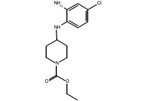 Ethyl 4-((2-amino-4-chlorophenyl)amino)piperidine-1-carboxylate, 53786-45-1, undefined, 