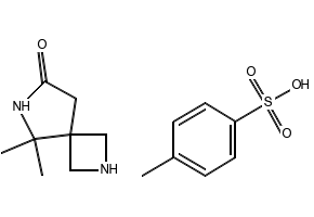 5,5-Dimethyl-2,6-diazaspiro[3.4]octan-7-one 4-methylbenzenesulfonate, 2682112-95-2, undefined, 