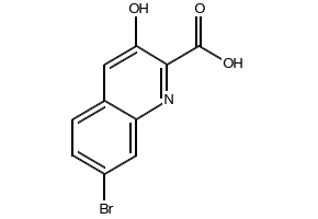 7-Bromo-3-hydroxyquinoline-2-carboxylic acid, 2757730-19-9, undefined, 