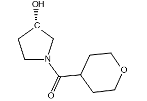 (S)-(3-Hydroxypyrrolidin-1-yl)(tetrahydro-2H-pyran-4-yl)methanone, 1354691-47-6, undefined, 
