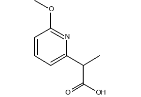2-(6-Methoxypyridin-2-yl)propanoic acid, 1565560-13-5, undefined, 