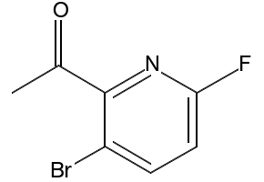 1-(3-Bromo-6-fluoro-2-pyridyl)ethanone, 1807542-88-6, undefined, 