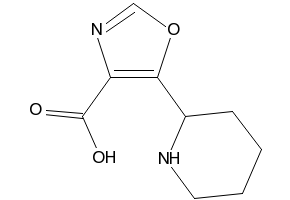 5-(Piperidin-2-yl)-1,3-oxazole-4-carboxylic acid, 1874188-36-9, undefined, 