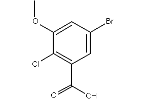 5-Bromo-2-chloro-3-methoxybenzoic acid, 1415467-76-3, undefined, 