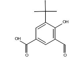 3-(tert-Butyl)-5-formyl-4-hydroxybenzoic acid, 882500-52-9, undefined, 