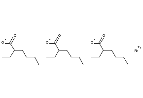 Rhodium(iii) 2-ethylhexanoate, 20845-92-5, undefined, 