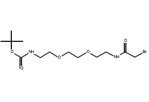 Bromoacetamido-C2-PEG2-NH-Boc, 182244-33-3, undefined, 