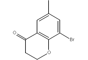8-Bromo-6-methyl-3,4-dihydro-2H-1-benzopyran-4-one