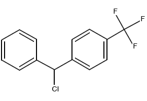 1-(Chloro(phenyl)methyl)-4-(trifluoromethyl)benzene, 787-49-5, undefined, 