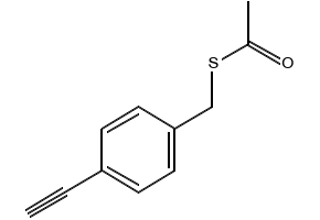 S-4-Ethynylbenzyl ethanethioate, 307537-95-7, undefined, 