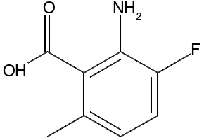 2-Amino-3-fluoro-6-methylbenzoic acid, 1039981-89-9, undefined, 