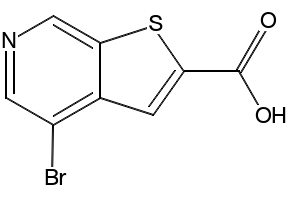 4-Bromothieno[2,3-c]pyridine-2-carboxylic acid, 1151512-25-2, undefined, 