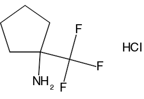 1-(Trifluoromethyl)cyclopentan-1-amine hydrochloride, 1202865-05-1, undefined, 