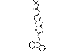 (S)-2-((((9H-Fluoren-9-yl)methoxy)carbonyl)amino)-3-(4-(2-(tert-butoxy)-2-oxoethyl)phenyl)propanoic acid, 222842-99-1, undefined, 