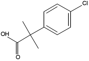 2-(4-Chlorophenyl)-2-methylpropanoic acid, 6258-30-6, undefined, 