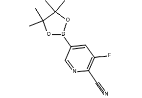 3-Fluoro-5-(4,4,5,5-tetramethyl-1,3,2-dioxaborolan-2-yl)picolinonitrile, 1356066-65-3, undefined, 