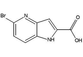 5-Bromo-1H-pyrrolo[3,2-b]pyridine-2-carboxylic acid, 800401-52-9, undefined, 