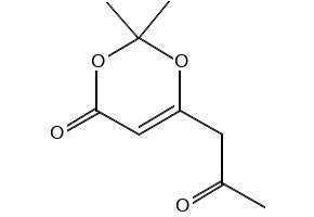2,2-Dimethyl-6-(2-oxopropyl)-4H-1,3-dioxin-4-one, 130473-38-0, undefined, 