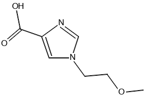 1-(2-Methoxyethyl)-1H-imidazole-4-carboxylic acid, 1368855-13-3, undefined, 