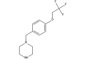1-(4-(2,2,2-Trifluoroethoxy)benzyl)piperazine, 1150344-96-9, undefined, 