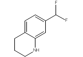 7-(Difluoromethyl)-1,2,3,4-tetrahydroquinoline, 1783624-20-3, undefined, 