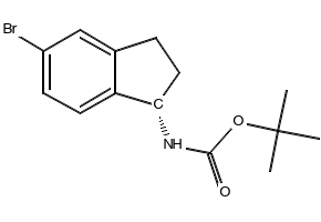 (S)-tert-Butyl (5-bromo-2,3-dihydro-1H-inden-1-yl)carbamate, 903557-31-3, undefined, 