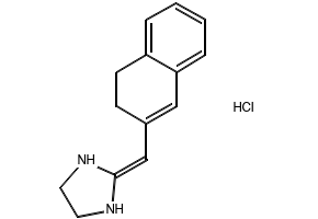 2-((3,4-Dihydronaphthalen-2-yl)methyl)-4,5-dihydro-1H-imidazole hydrochloride, 87495-33-8, undefined, 