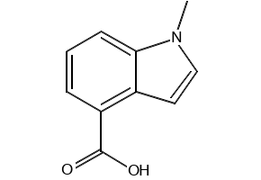 1-Methyl-1H-indole-4-carboxylic acid, 90924-06-4, undefined, 