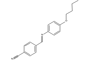 4-(((4-Butoxyphenyl)imino)methyl)benzonitrile, 55873-21-7, undefined, 