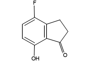 4-Fluoro-7-hydroxy-2,3-dihydro-1H-inden-1-one, 136191-16-7, undefined, 