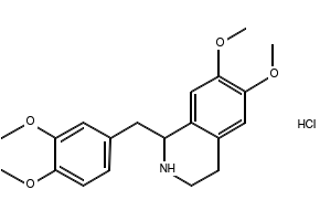 1-(3,4-Dimethoxybenzyl)-6,7-dimethoxy-1,2,3,4-tetrahydroisoquinoline Hydrochloride