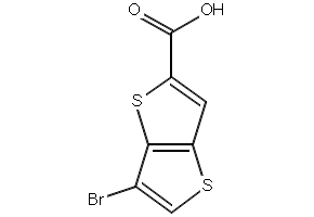 6-Bromothieno[3,2-b]thiophene-2-carboxylic acid, 125493-06-3, undefined, 