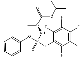 (S)-isopropyl 2-(((S)-(perfluorophenoxy)(phenoxy)phosphoryl)amino)propanoate, 1334513-02-8, undefined, 